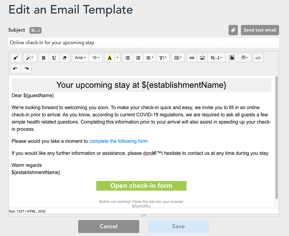 Email Templates