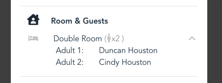 Guest Details